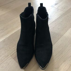 Marc Fisher Suede Ankle Booties